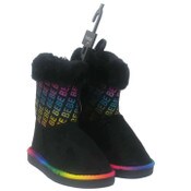 Wholesale - BLK BEBE TODDLER GIRLS WINTER BOOT W/FAUX FUR TRIM DETAIL 7-ASST SIZE 11-4 C/P 12, UPC: